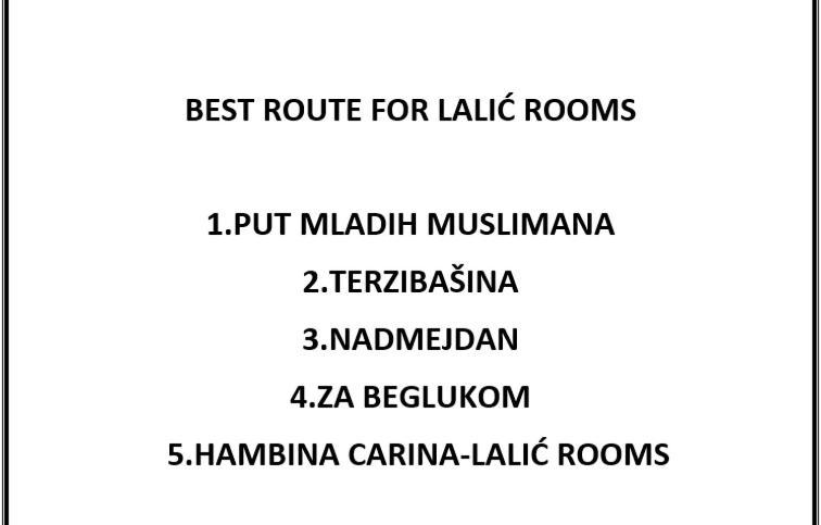 Lalic Rooms SJJ Exteriör bild